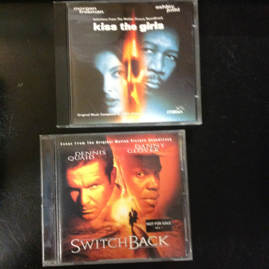 Bargain Set DUO CD's #131 - Kiss the Girls (soundtrack) / Switchback (soundtrack)