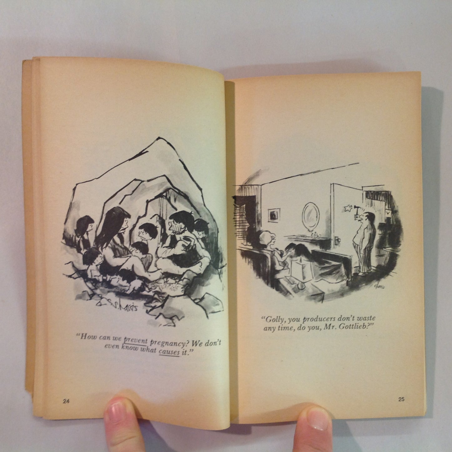 Vintage 1971 Playboy Press SO FAR, SO GOOD by Sidney Harris Cartoons from PLAYBOY