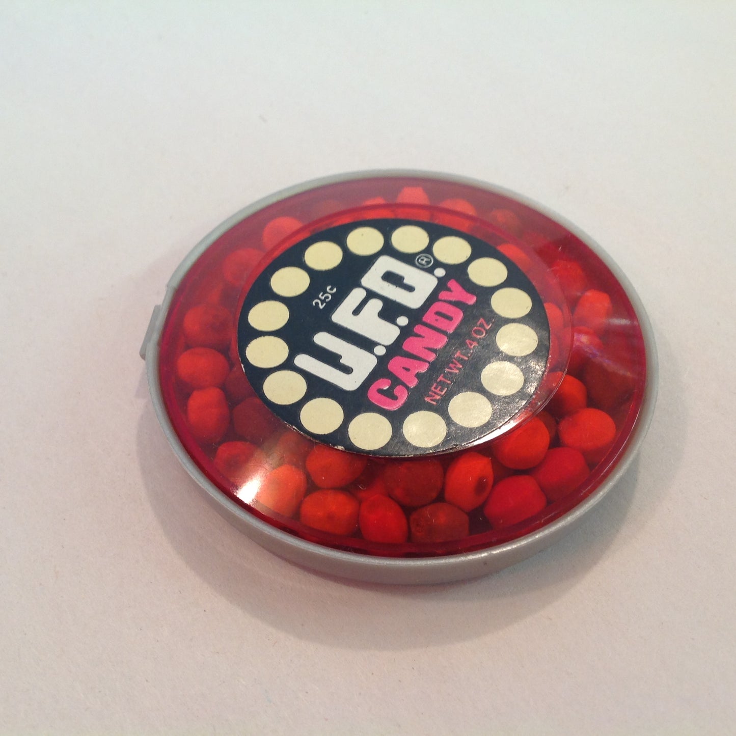 Vintage Unopened 1978 U.F.O. Candy Sealed Flying Saucer Candy Container