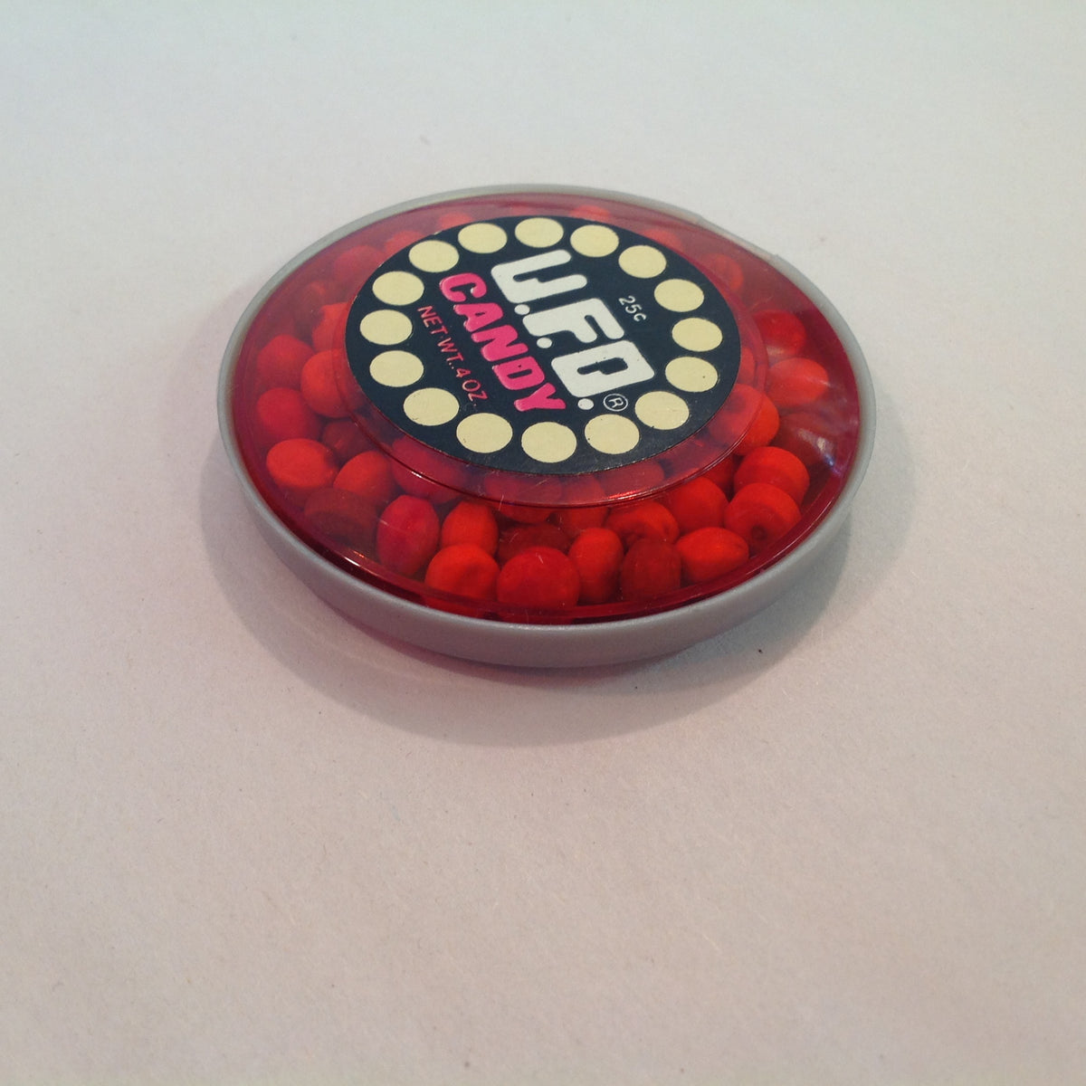 Vintage Unopened 1978 U.F.O. Candy Sealed Flying Saucer Candy Containe