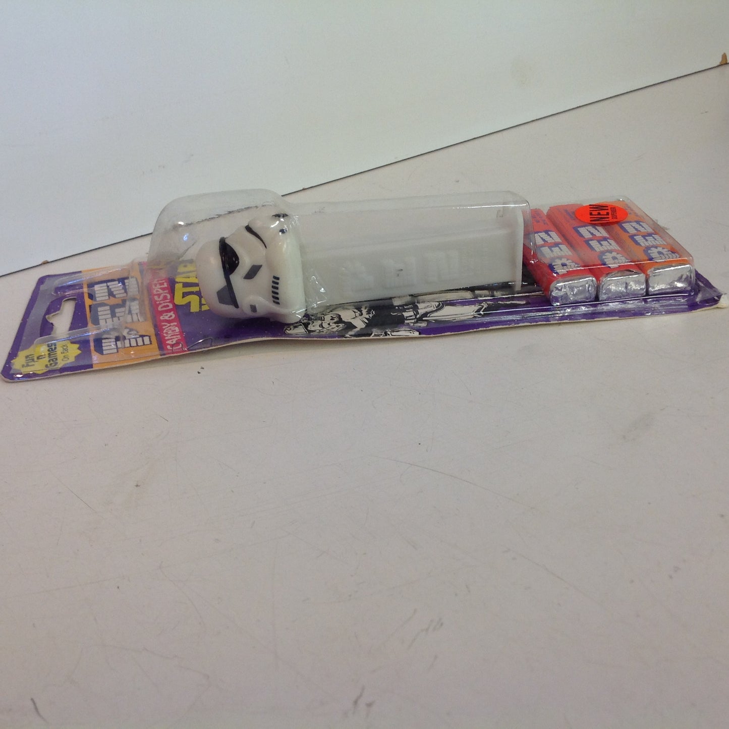 Vintage 1990's Pez Candy Dispenser w/Original Packaging Star Wars Stormtrooper