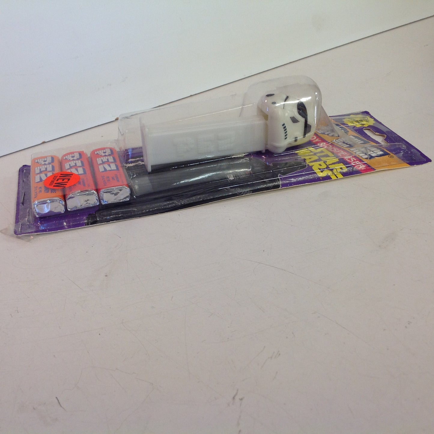 Vintage 1990's Pez Candy Dispenser w/Original Packaging Star Wars Stormtrooper