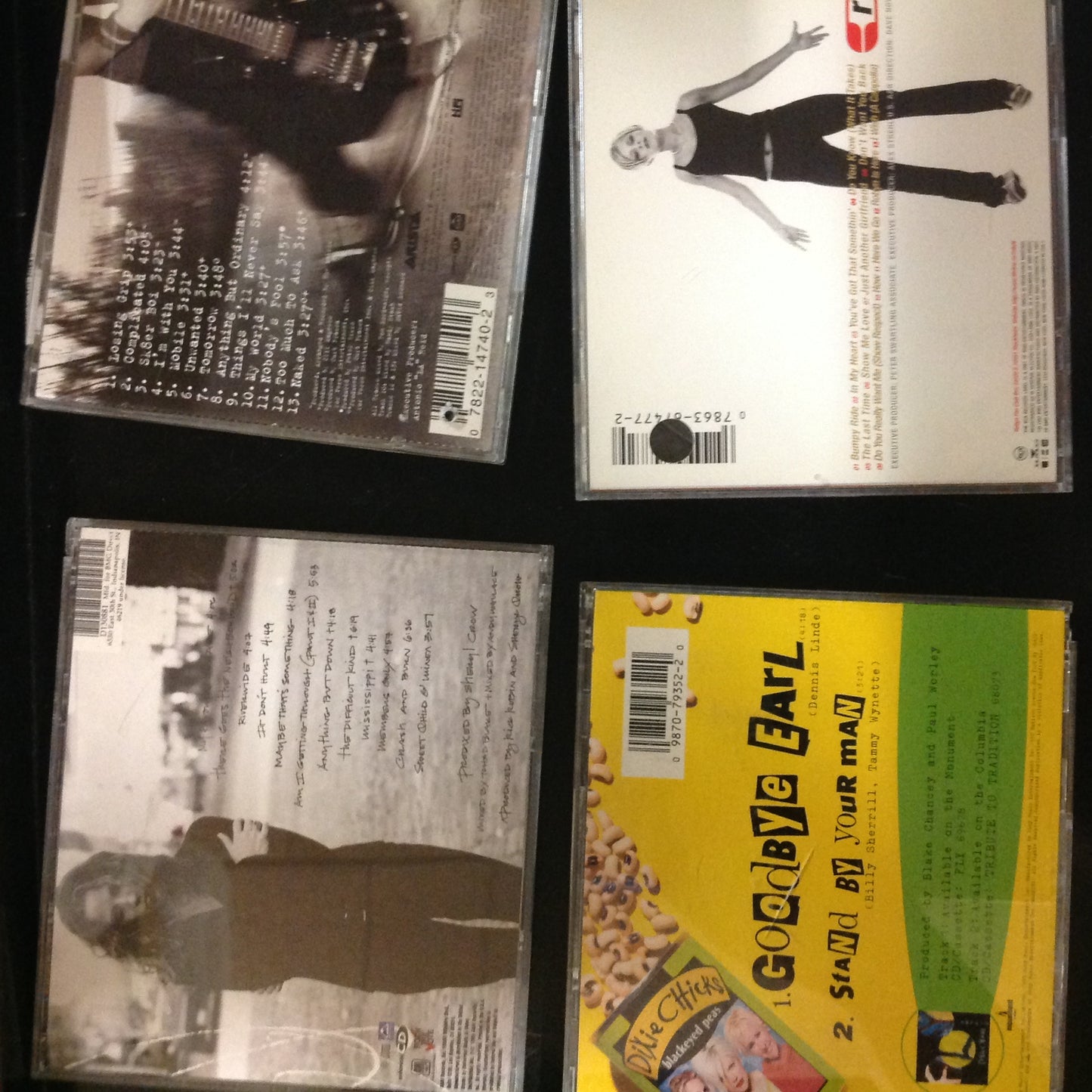 Bargain Set CD's #25 - Avril Lavigne / Sheryl Crow / Dixie Chicks / Robyn