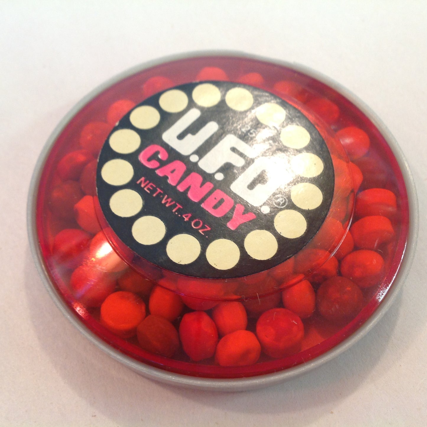 Vintage Unopened 1978 U.F.O. Candy Sealed Flying Saucer Candy Container