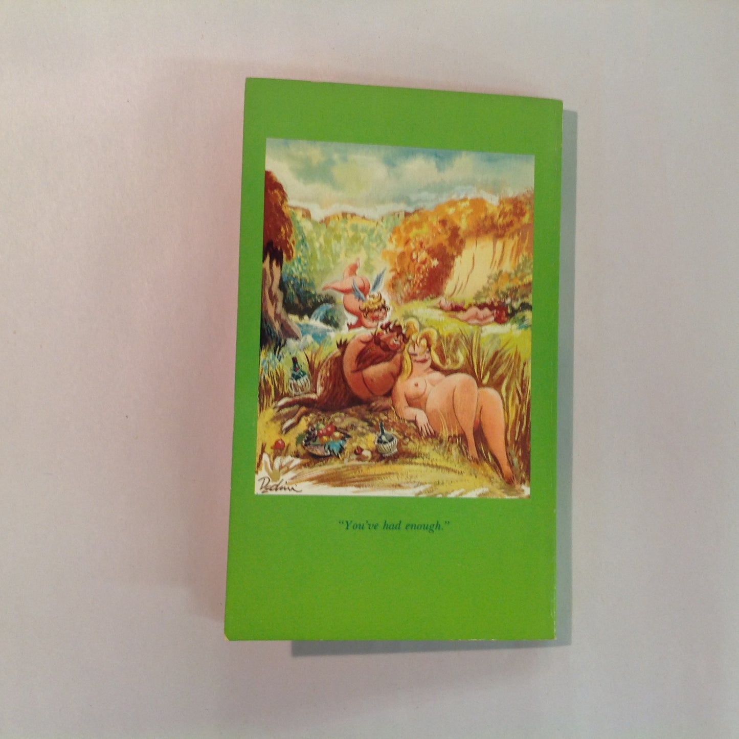 Vintage 1972 Playboy Press Paperback CLASSIC CARTOONS FROM PLAYBOY JULY-DEC 1961