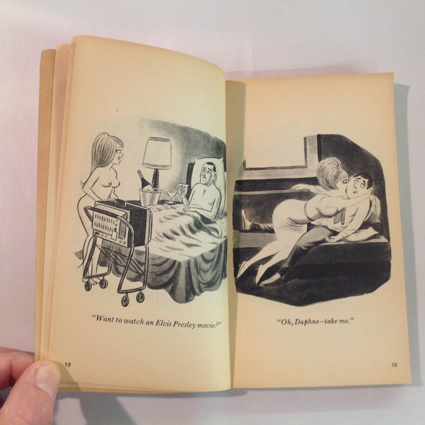 Vintage 1971 Playboy Press Paperback WHY DO I GET AN IRRESISTABLE URGE TO LAUGH EVERY TIME I MAKE LOVE? CARTOONS FROM PLAYBOY
