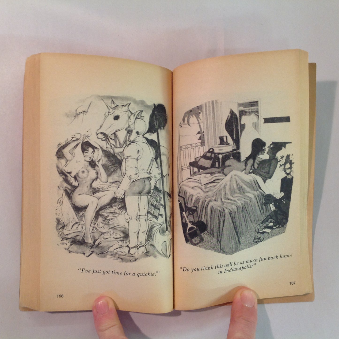 Vintage 1971 Playboy Press Paperback WHY DO I GET AN IRRESISTABLE URGE TO LAUGH EVERY TIME I MAKE LOVE? CARTOONS FROM PLAYBOY