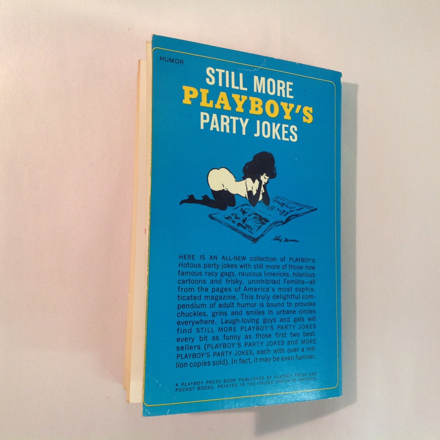 Vintage 1968 Playboy Press Paperback STILL MORE PLAYBOY'S PARTY JOKES