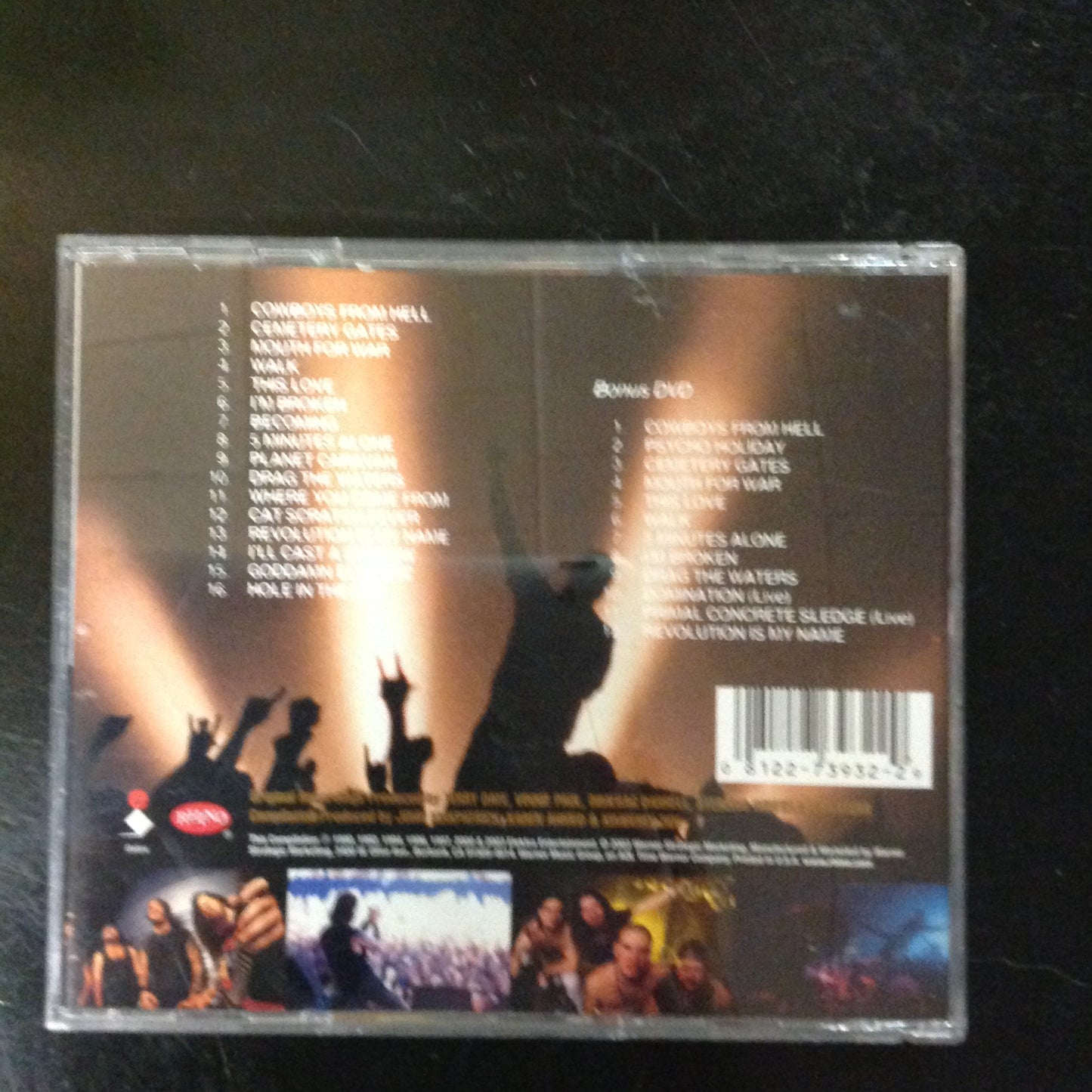 CD Pantera The Best Of R273932 Far Beyond The Great Southern Cowboys' Vulgar Hits! DVD ONLY