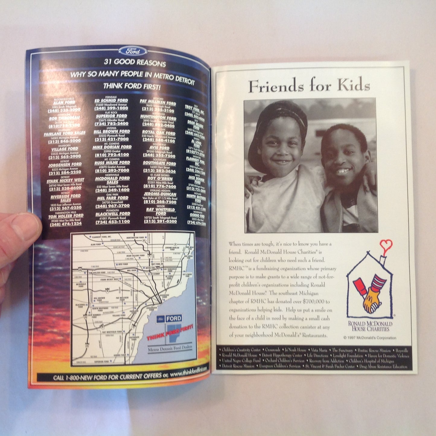 Vintage September 7 1997 Detroit Lions Presents: Kickoff Playbook Lions Vs. Tampa Bay Buccaneers