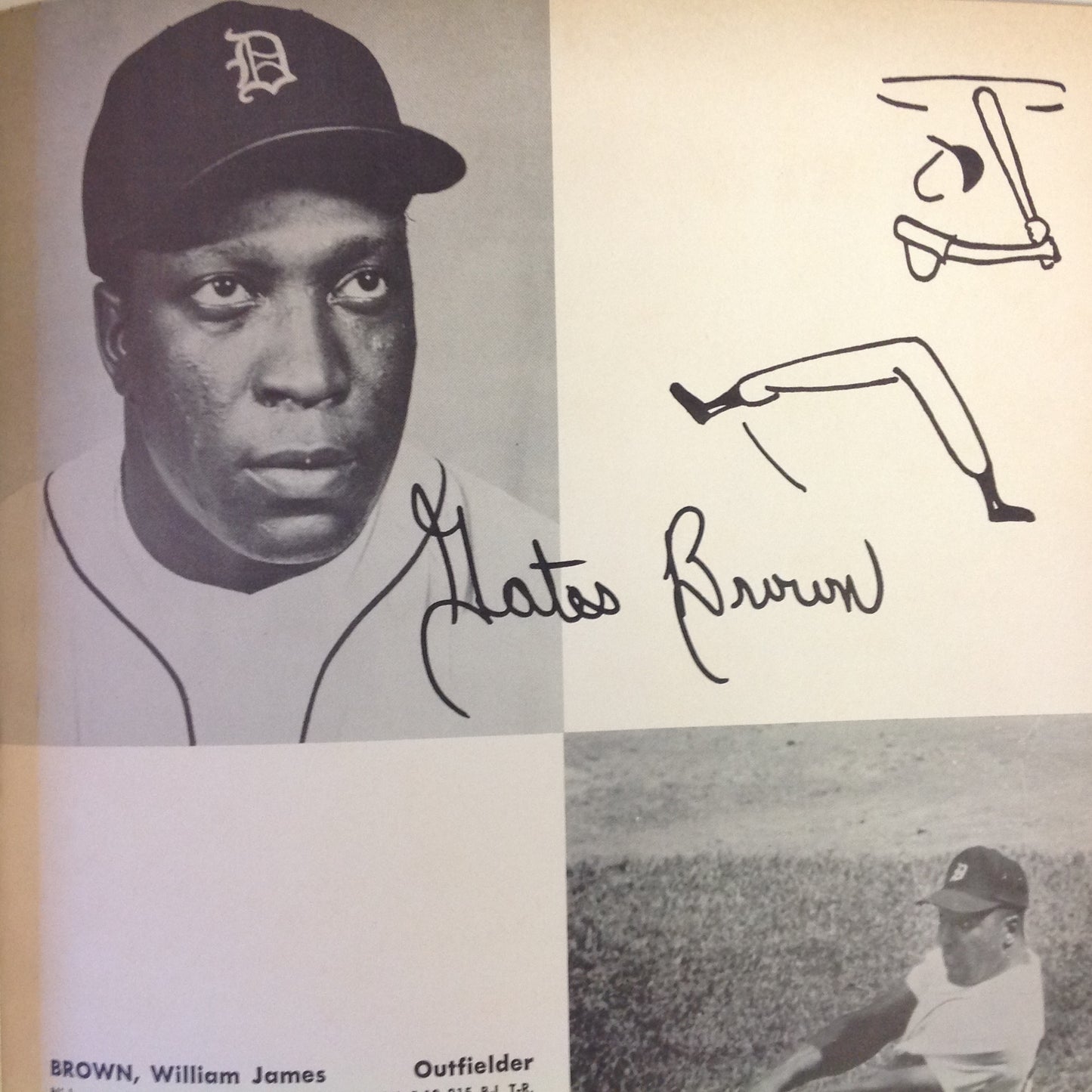 Vintage Official 1966 Detroit Tigers Yearbook
