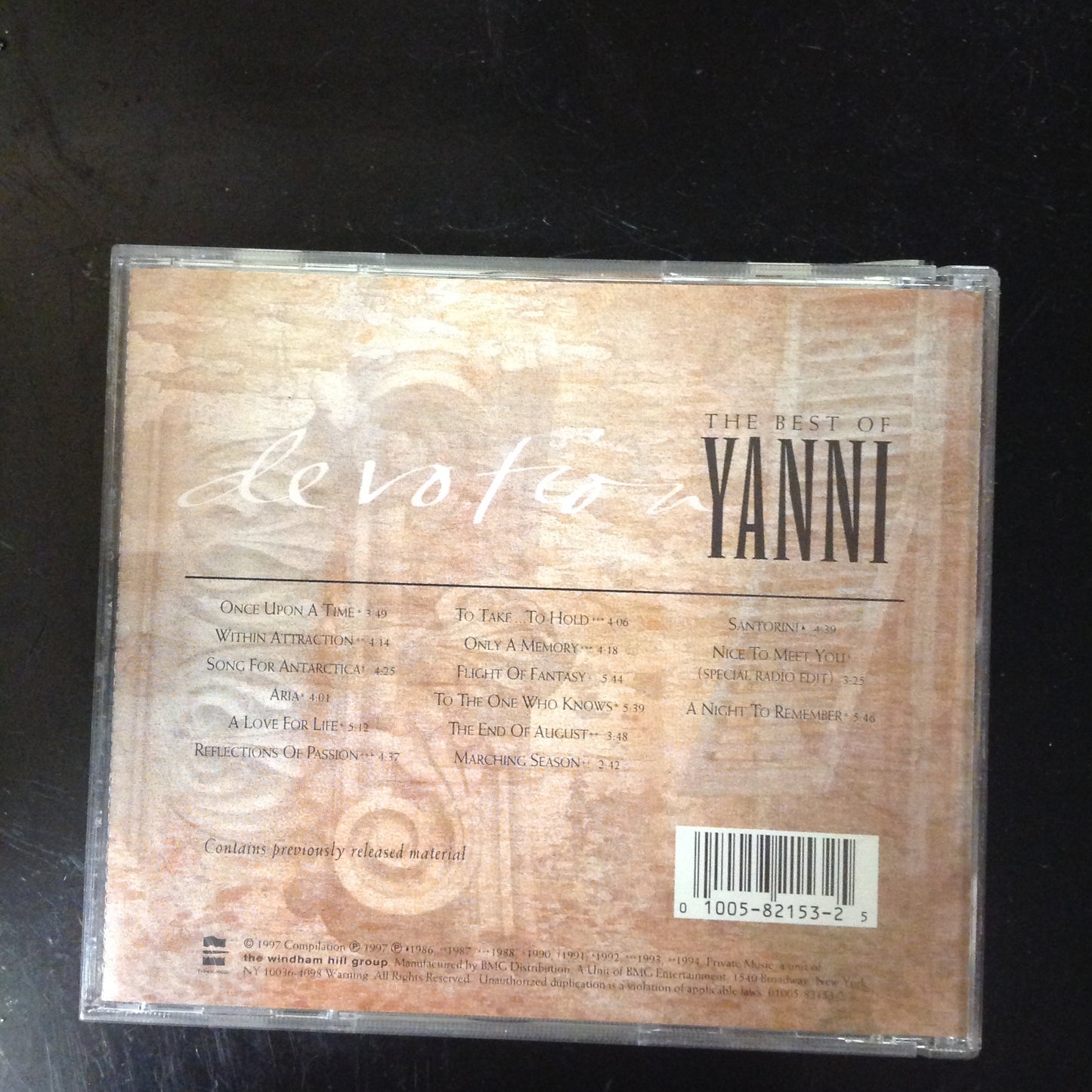 Yanni - Devotion / Best Of *Single #220