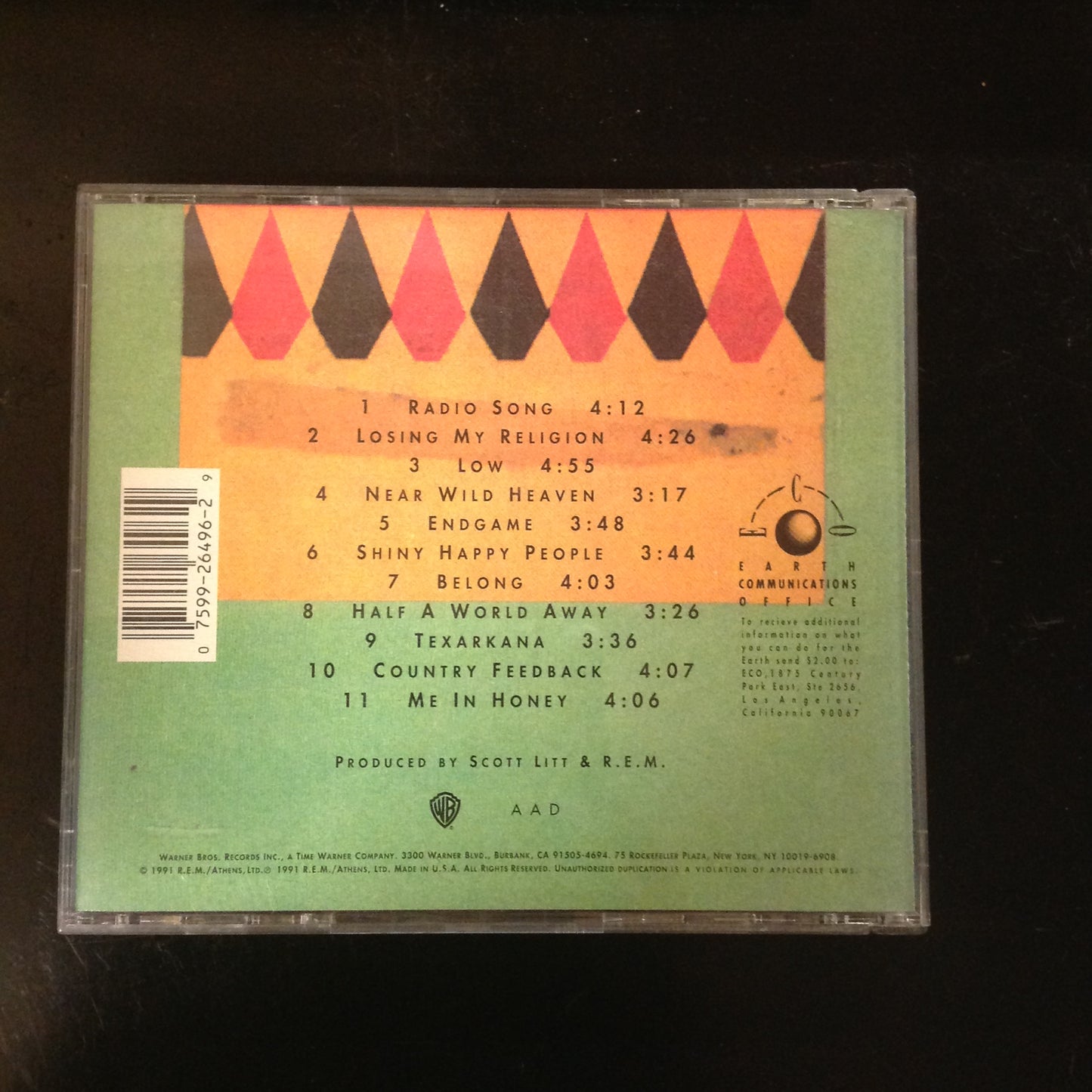 BARGAIN SET CD'S #31 - R.E.M. / Out Of Time / Monster