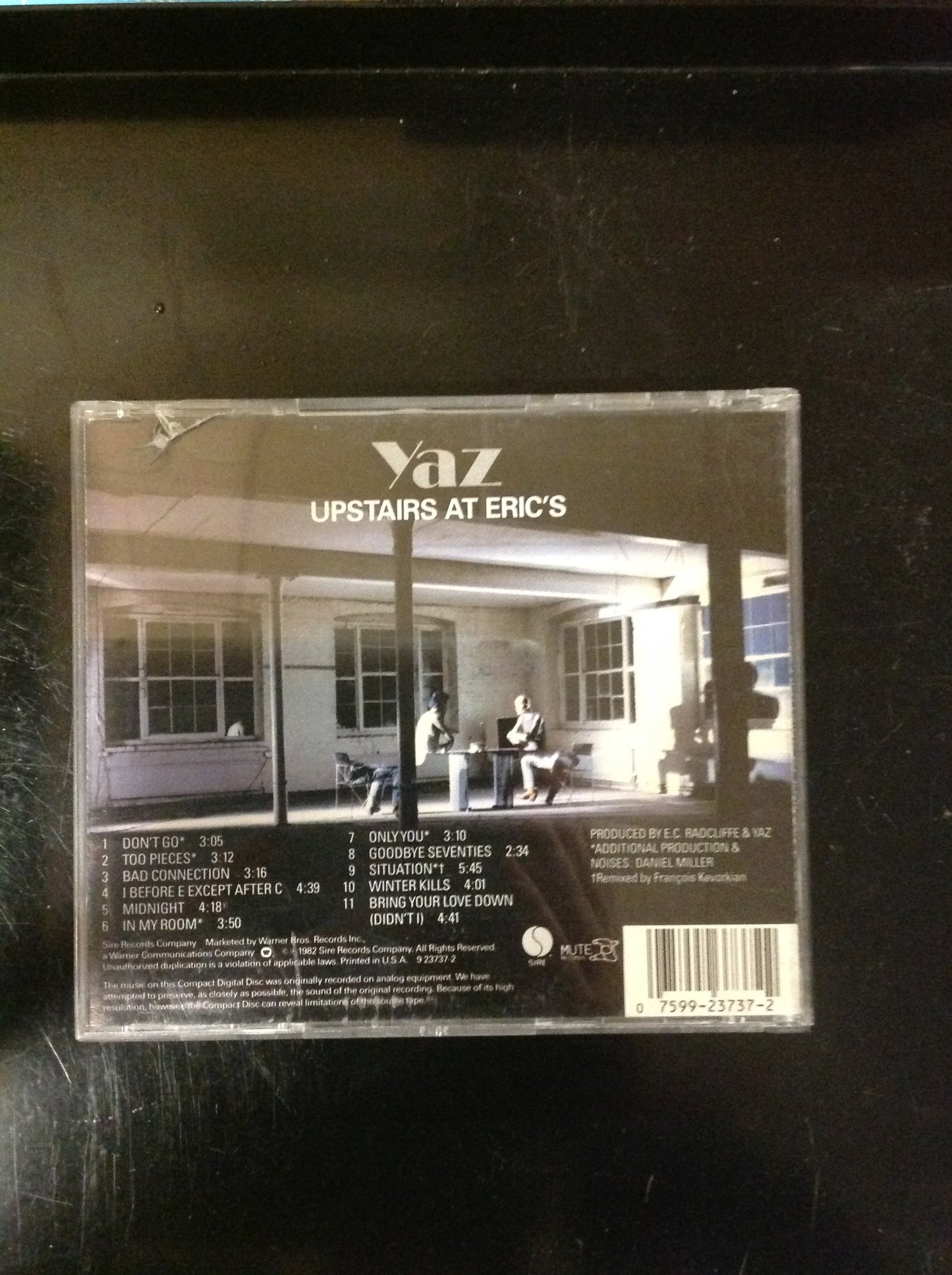 Yaz - Upstairs at Eric's *Single #20