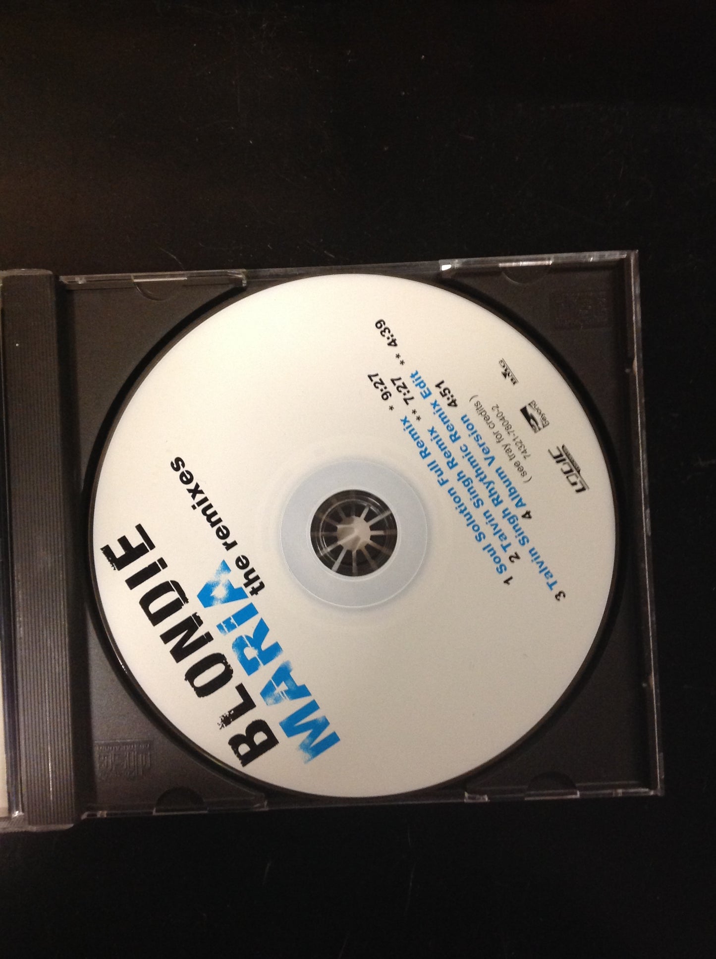 Blondie Maria (The Remixes) *Single #206