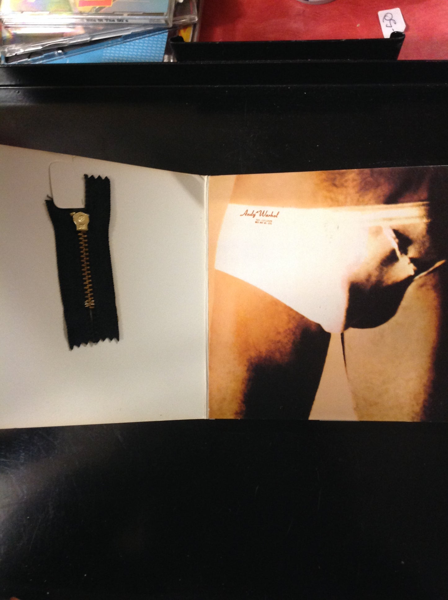 CD The Rolling Stones Sticky Fingers Album Copy Zipper 1994 Limited Edition