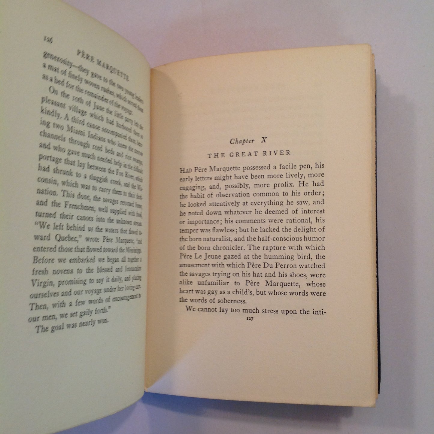 Vintage 1929 Hardcover Pere Marquette: Priest, Pioneer and Adventurer Agnes Repplier Harry Cimino