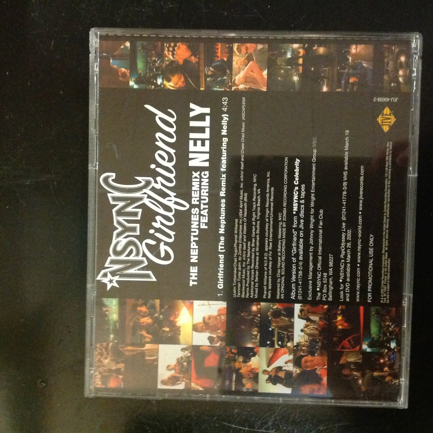 NSYNC Girlfriend Neptunes Remix Ft. Nelly *Single #88