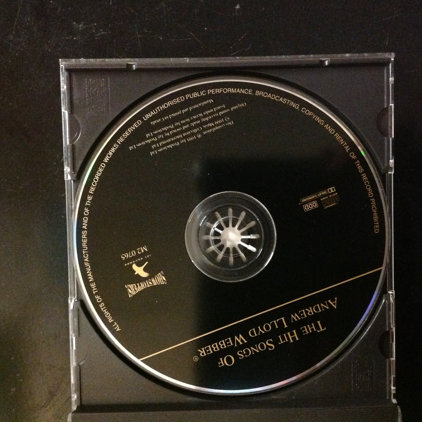 CD The Hit Songs of Andrew Lloyd Webber ShowStoppers M2 0765 Phantom of the Opera Cats Orlando Pops Orchestra