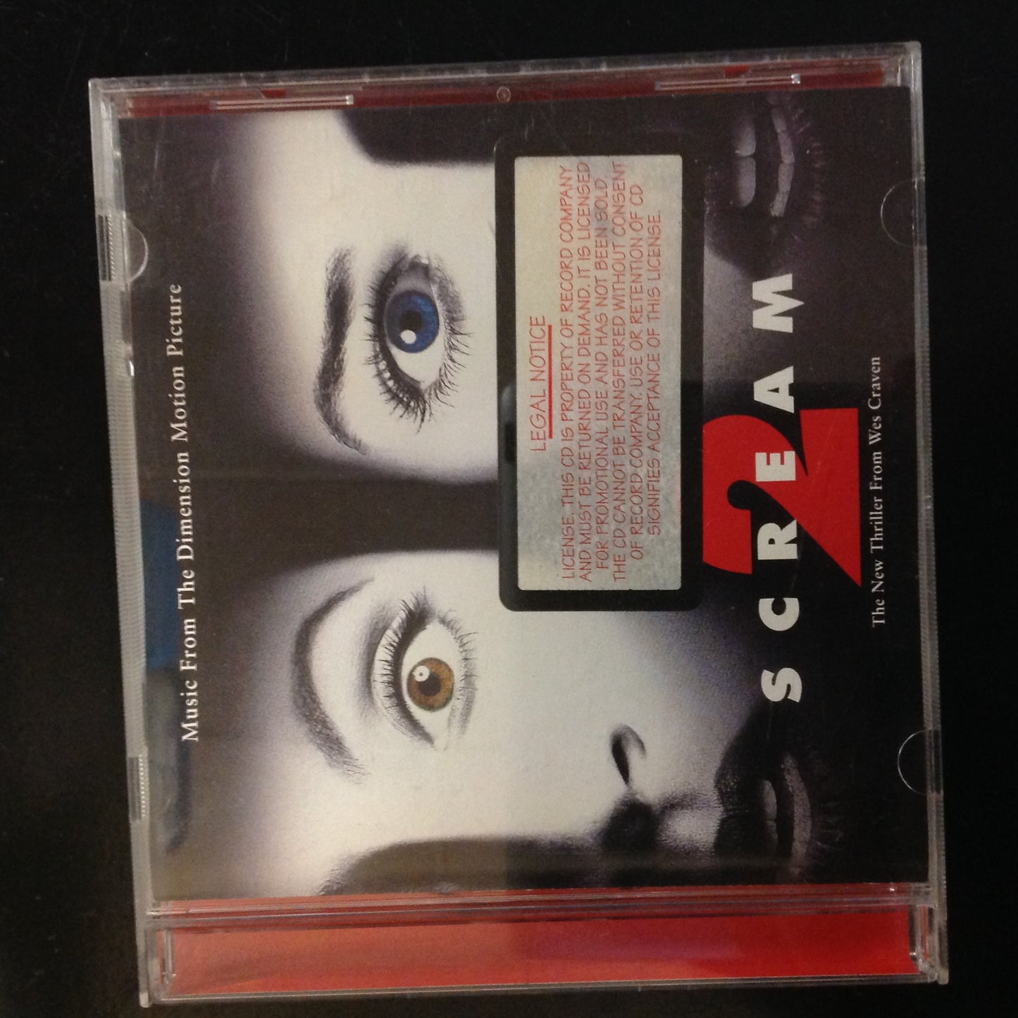 CD Scream 2 Music From The Dimension Motion Picture Soundtrack Various Artists CDP 7243 8 21911 2 4