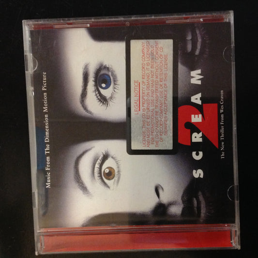 CD Scream 2 Music From The Dimension Motion Picture Soundtrack Various Artists CDP 7243 8 21911 2 4