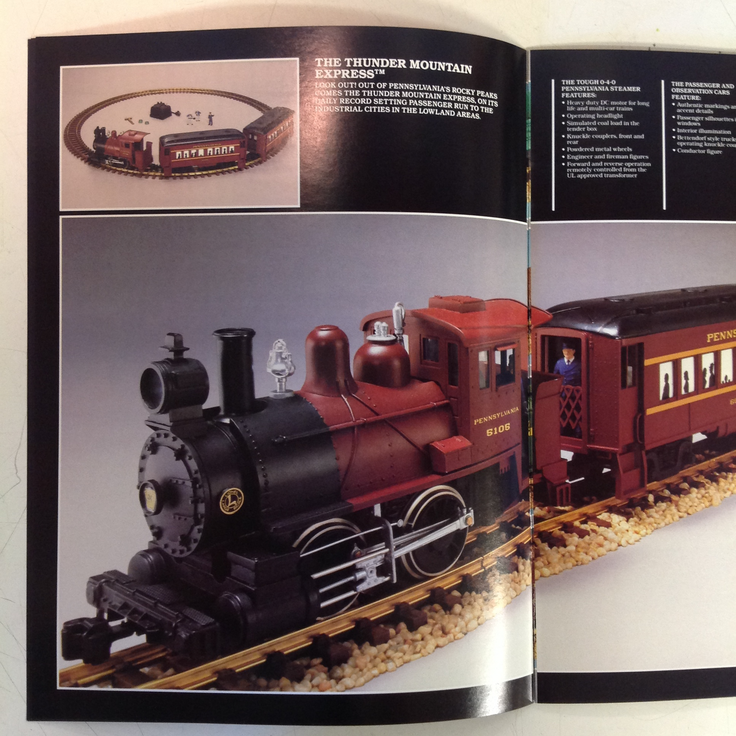 Vintage 1988 LIONEL Large Scale Electric Trains & Accessories Booklet