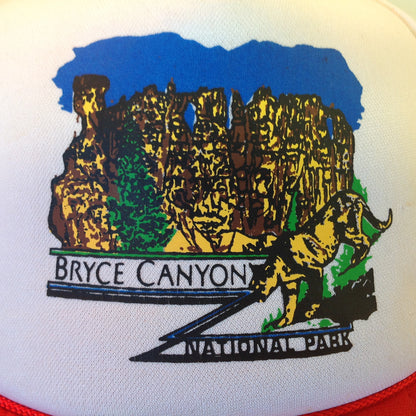 Vintage Mesh Trucker Cap Hat Bryce Canyon National Park