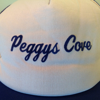 Vintage Mesh Trucker Cap Hat Peggy's Cove Nova Scotia Canada