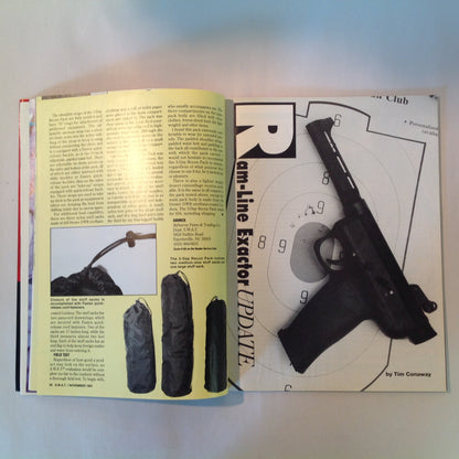 Vintage Nov 1991 S.W.A.T. Magazine Sling Techniques Evaluations Call-Out Holster Maker Bruce Nelson