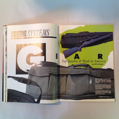Vintage Nov 1991 S.W.A.T. Magazine Sling Techniques Evaluations Call-Out Holster Maker Bruce Nelson