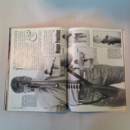Vintage Nov 1991 S.W.A.T. Magazine Sling Techniques Evaluations Call-Out Holster Maker Bruce Nelson