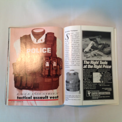 Vintage Nov 1991 S.W.A.T. Magazine Sling Techniques Evaluations Call-Out Holster Maker Bruce Nelson