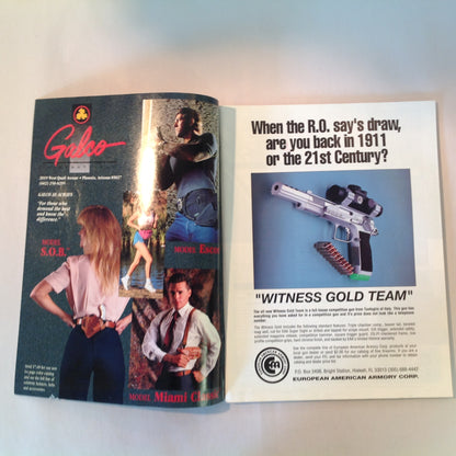 Vintage May/Jun 1992 American Handgunner TNT Power! .44 Magnum .45 Novak Killer Revolver