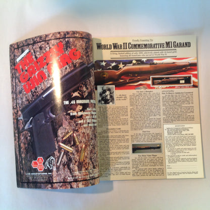 Vintage Jan/Feb 1985 American Handgunner Magazine Southpaws and Semi-Autos Lar's Grizzly IPSC in South Africa Cops and IPSC
