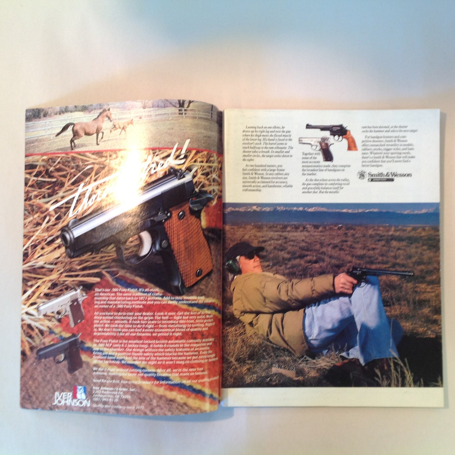 Vintage Sep/Oct 1983 American Handgunner Magazine Handgun Accessories Directory Redhawk Grand Master Deluxe Bianchi Cup Top 10