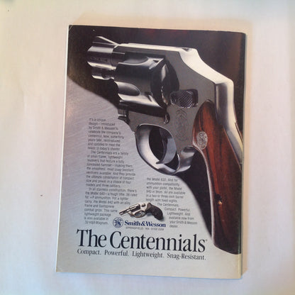 Vintage Nov/Dec 1991 American Handgunner Magazine Browning Hi-Power Cure Auto Pistol Blahs Hot Loads for 9mm Magnum