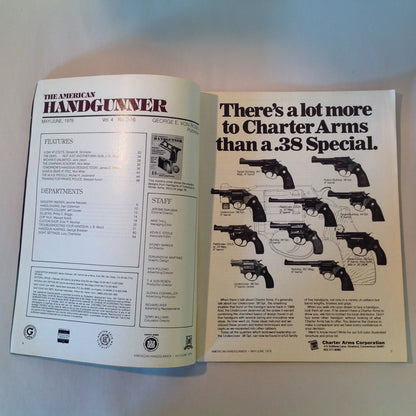 Vintage May/Jun 1979 American Handgunner Magazine Gun Designs of Tomorrow from Winter Arms Devel 9mm M.A.B. Pistols