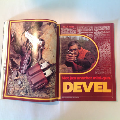 Vintage May/Jun 1979 American Handgunner Magazine Gun Designs of Tomorrow from Winter Arms Devel 9mm M.A.B. Pistols