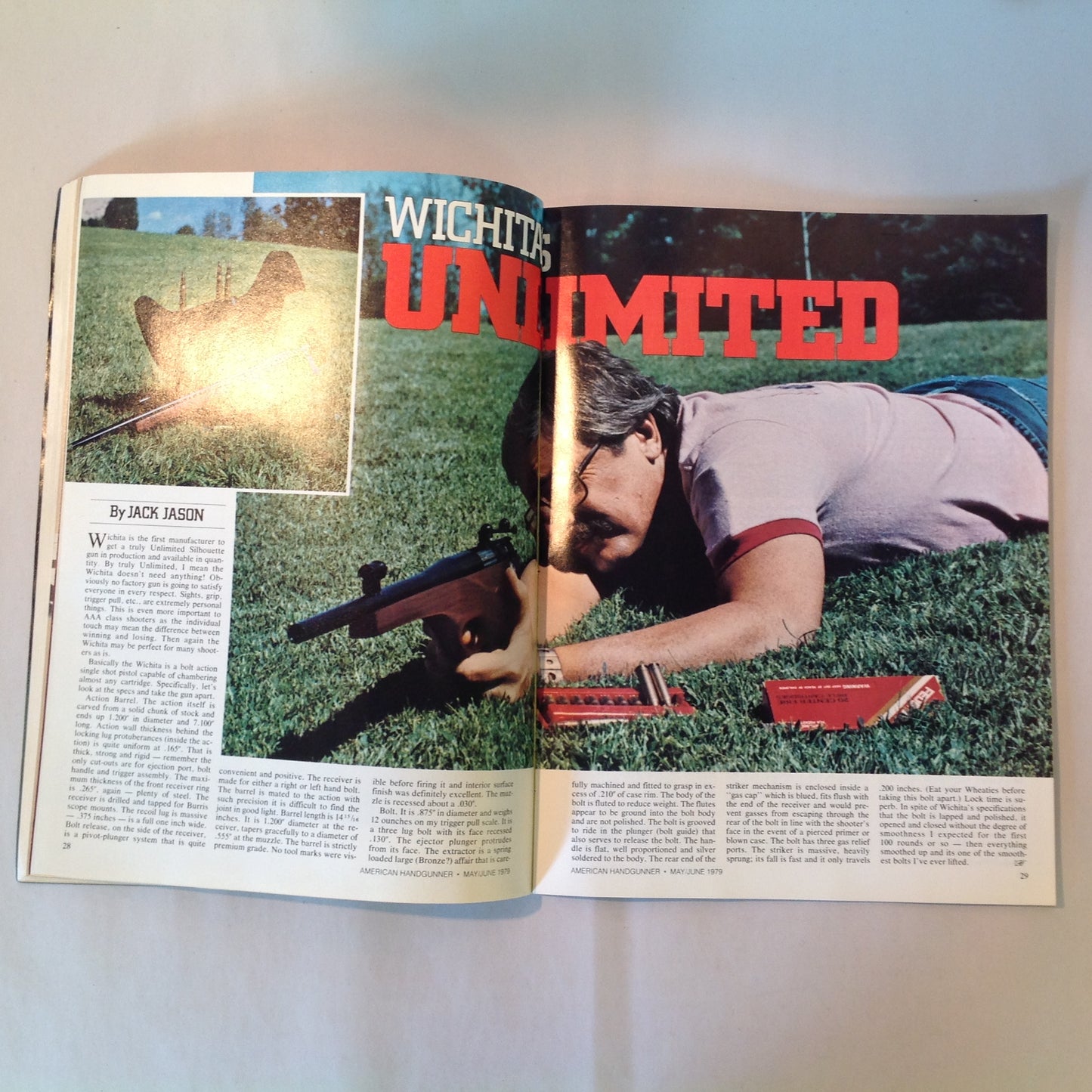 Vintage May/Jun 1979 American Handgunner Magazine Gun Designs of Tomorrow from Winter Arms Devel 9mm M.A.B. Pistols