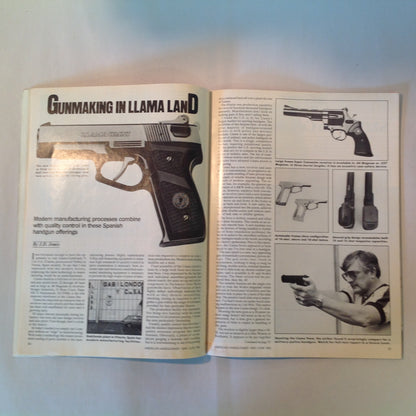 Vintage May/Jun 1982 American Handgunner Magazine Laser Handgun Sights Custom Ruger Super Blackhawk