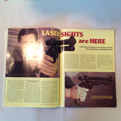 Vintage May/Jun 1982 American Handgunner Magazine Laser Handgun Sights Custom Ruger Super Blackhawk