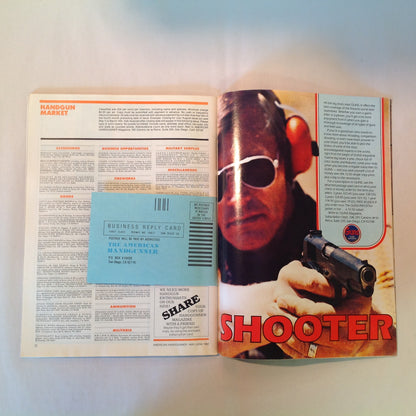Vintage May/Jun 1982 American Handgunner Magazine Laser Handgun Sights Custom Ruger Super Blackhawk