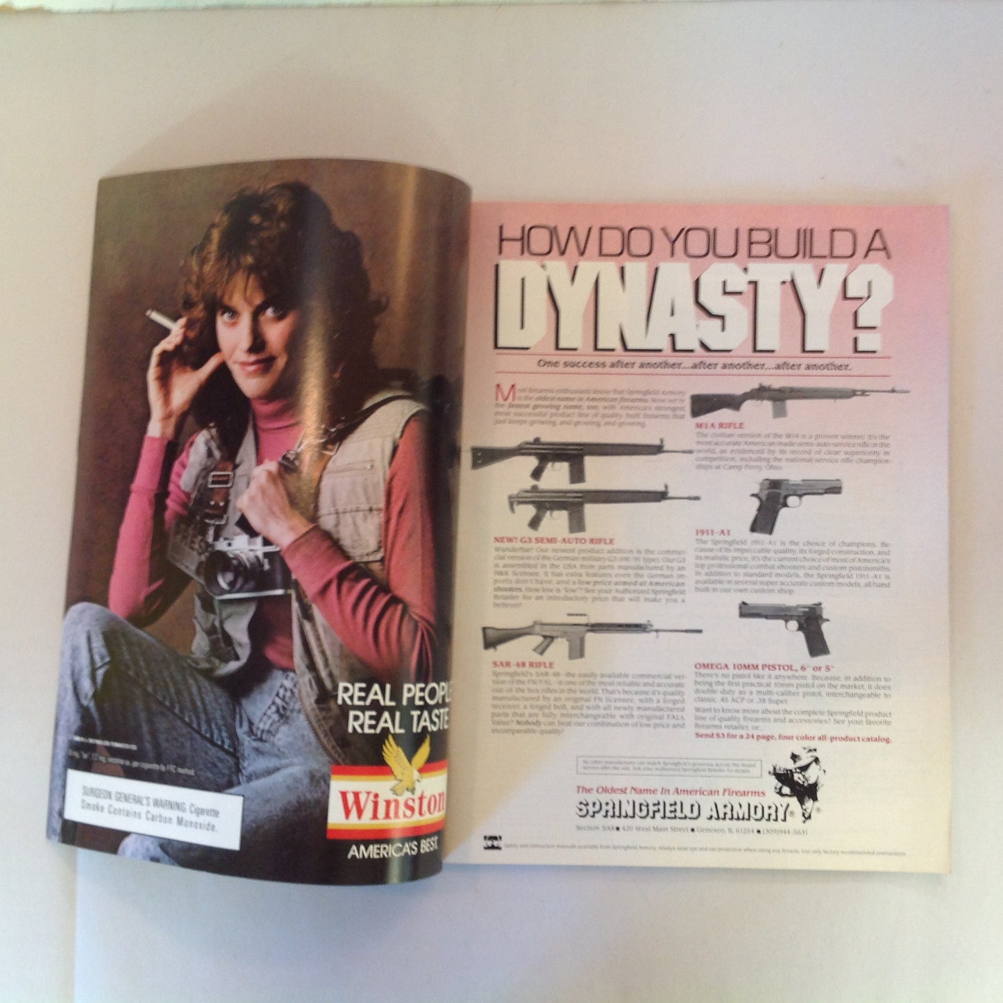 Vintage Aug 1988 Guns & Ammo FIE's New Wondernine .22 Combos Preseason Scope Checkup