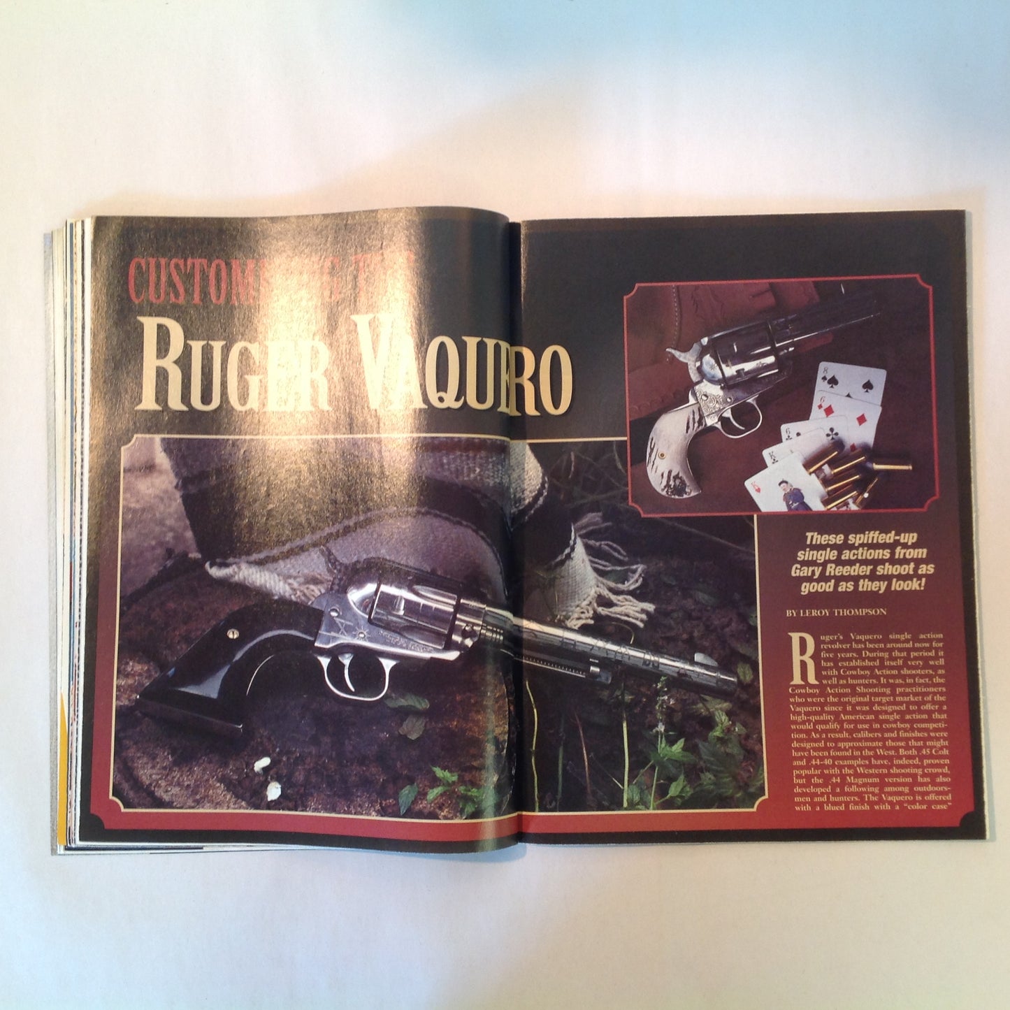 Vintage May 1999 Handguns Magazine Defensive Pistol Special Issue Monolith .45 Auto Beretta Combat Racegun Pro-Carry .45