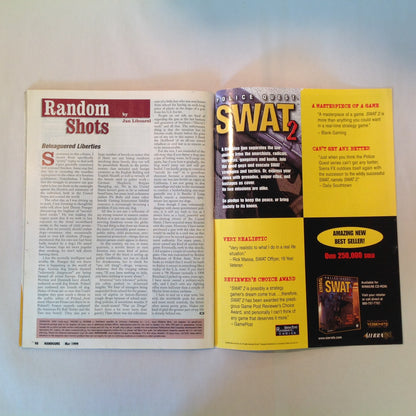 Vintage May 1999 Handguns Magazine Defensive Pistol Special Issue Monolith .45 Auto Beretta Combat Racegun Pro-Carry .45