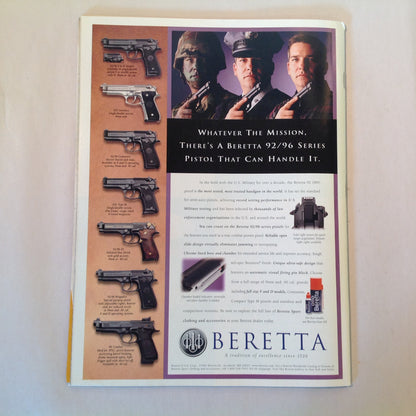 Vintage May 1999 Handguns Magazine Defensive Pistol Special Issue Monolith .45 Auto Beretta Combat Racegun Pro-Carry .45