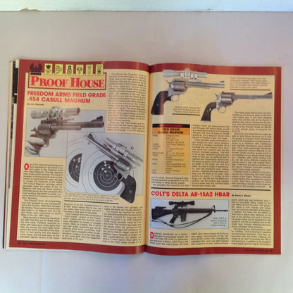Vintage Nov 1988 Guns & Ammo Smith & Wesson New Generation Autos 1/4 Mile Shooting Frontier Lever Guns