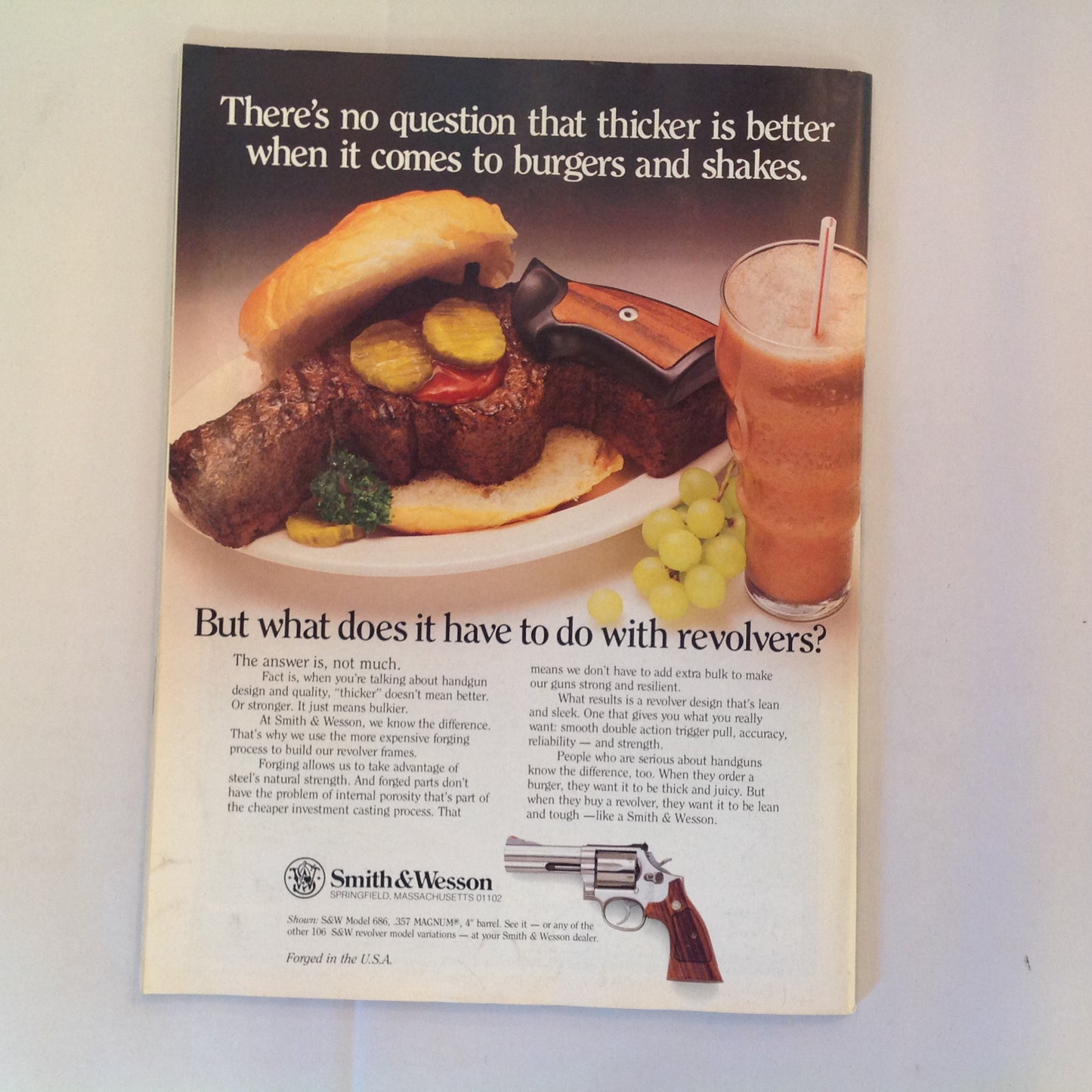 Vintage Nov 1988 Guns & Ammo Smith & Wesson New Generation Autos 1/4 Mile Shooting Frontier Lever Guns