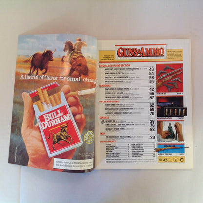 Vintage Feb 1992 Guns & Ammo New For 92 Special Reloading Section