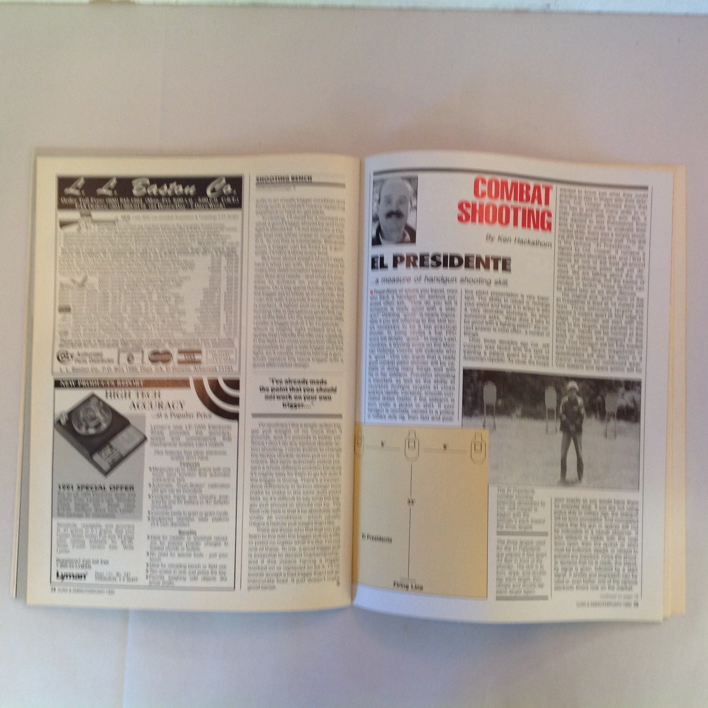 Vintage Feb 1992 Guns & Ammo New For 92 Special Reloading Section